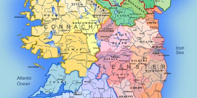 Вялікая падрабязная карта Ірландыі