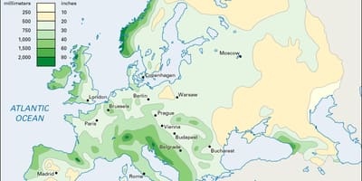 Дажджавой карце Ірландыі