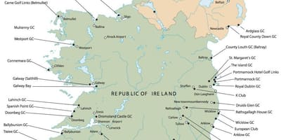 Лепшая карта Ірландыі